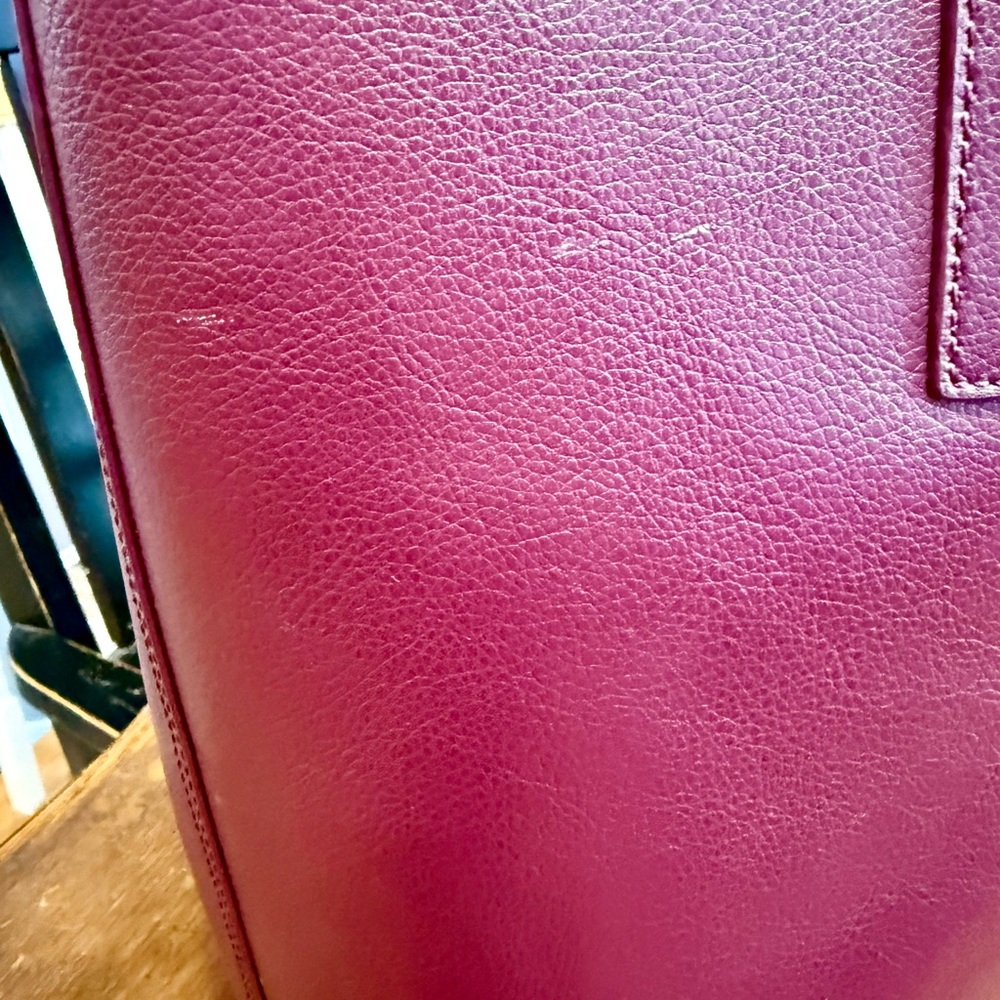 Kate Spade Oxblood Reversible Tote with Matching Wallet - Picture 9 of 9